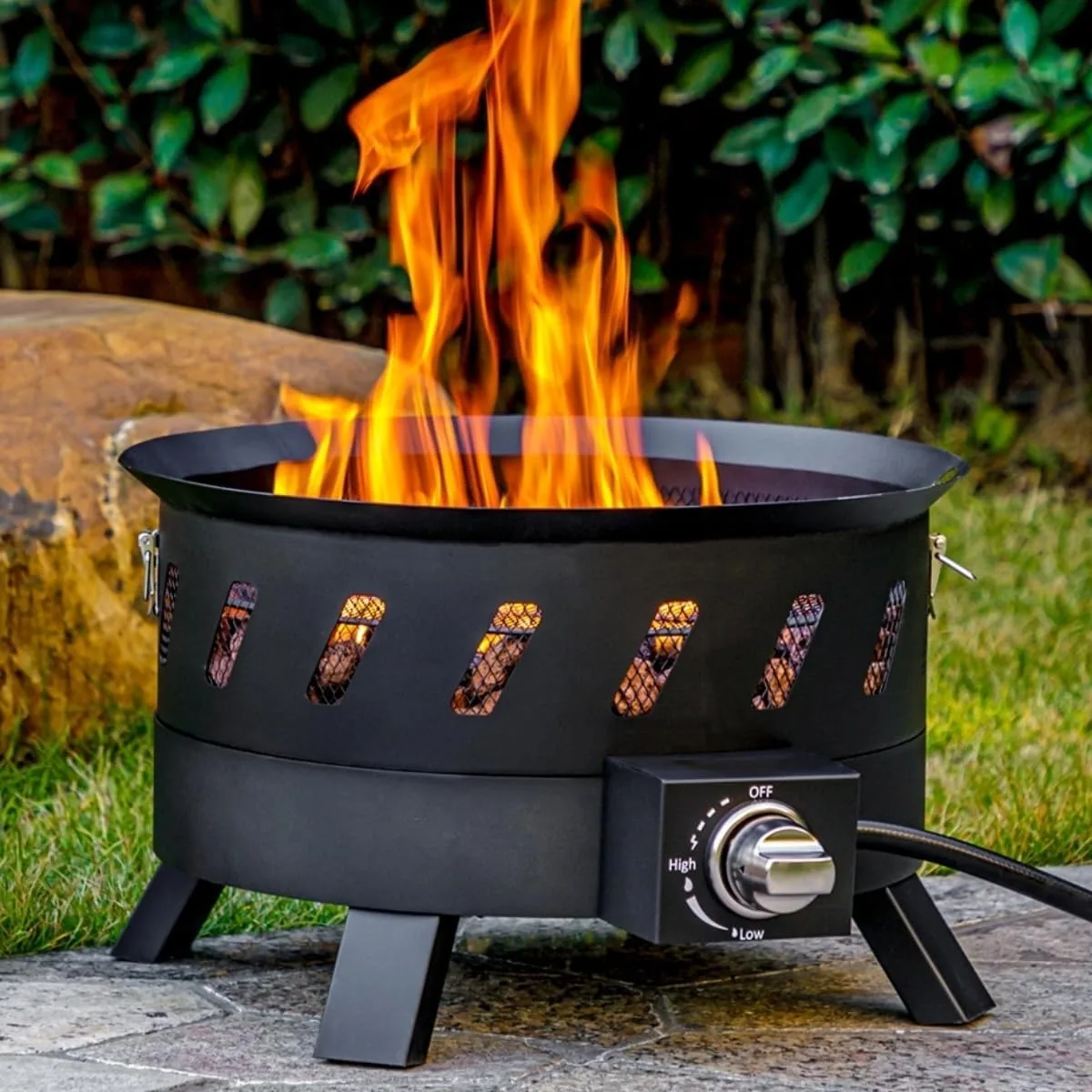 How Does a Smokeless Propane Fire Pit Work