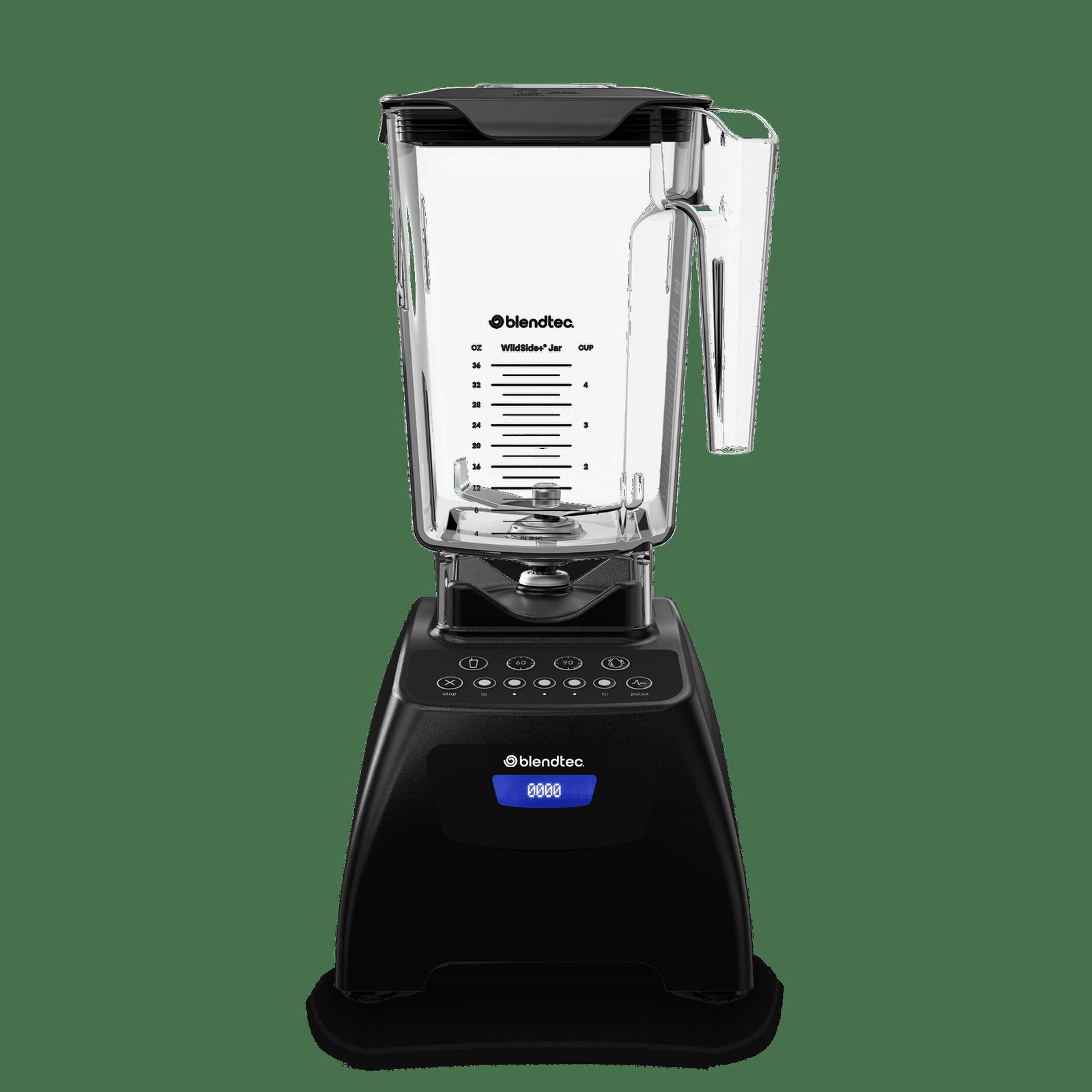 A smooth vortex of nut butter swirling inside a high-speed blender jar.